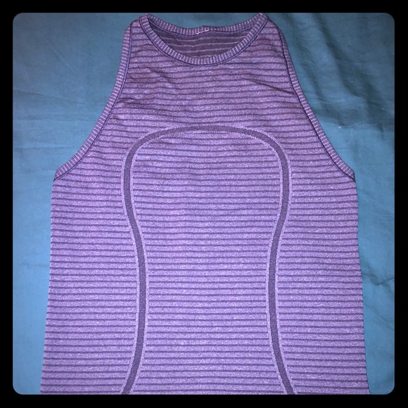 lululemon athletica Tops - Lululemon muscle top size 8 purple